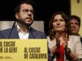 Pere Aragonès, valora los resultados obtenidos por la formación política