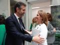 El consejero andaluz Ramón Fernández-Pacheco y la ministra Teresa Ribera