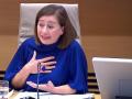 La presidenta del Congreso, Francina Armengol, declara en la comisión de investigación del Congreso