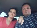 Gheorghe Tibil junto a su pareja Maria