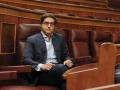 El secretario general del grupo parlamentario de Vox, José María Figaredo