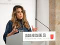 La portavoz del Gobierno catalán en funciones, Patrícia Plaja, durante una rueda de prensa