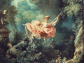 El columpio (1767) de Jean-Honoré Fragonard
