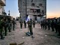 Soldados israelíes destacados en la franja de Gaza conmemoran el Día Nacional de los soldados caídos