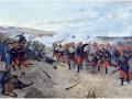 'Batalla de Lácar', cuadro de Enrique Estevan y Vicente.