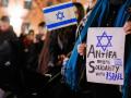 Manifestación por la protección de la vida judía en Berlín, Alemania