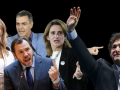 Sánchez, los ministros Puente, Díaz y Ribera y Milei