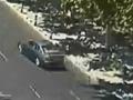 Captura de una cámara de la Policía Local de Valencia con el coche dado a la fuga