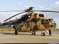 Un helicóptero Mi-171 de fabricación rusa perteneciente a la Guardia Revolucionaria de Irán