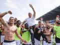 Ranieri celebra la salvación con el Cagliari