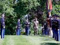 El Jefe de Estado Mayor del Ejército de Tierra, Amador Enseñat y Berea, durante su visita oficial a EE.UU.