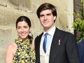 Carlos Fitz James Stuart y Solis and Belen Corsini during wedding of Blanca Sainz and Guillermo Comenge in Cebreros (Avila) on Friday, 9 June 2023.