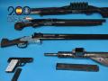 Parte del arsenal incautado por la Policía Nacional a un hombre en Torrente