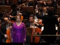 La soprano Nina Stemme recreó  escenas de 'Tristán e Isolda' y 'Ocaso de los Dioses' junto al nuevo director del Coro Titular del Teatro Real, José Luis Basso