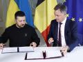 Voldomir Zelenski y Alexander De Croo firman un acuerdo para apoyar a Ucrania