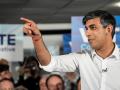 El primer ministro británico y líder del Partido Conservador, Rishi Sunak