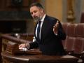 El líder de Vox, Santiago Abascal