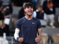 Carlos Alcaraz tras ganar a Korda en tercera ronda de Roland Garros