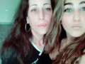 Teri, en un selfie con su madre poco tiempo antes de cometer el asesinato