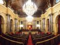 Salón de plenos del Parlament de Cataluña