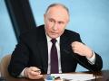 Vladimir Putin, presidente de Rusia en una comparecencia ante medios occidentales