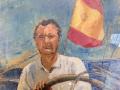 Dibujo de Manuel que creó su mujer antes de saber que estaba enferma