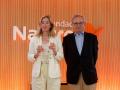 Isabel Jiménez recibe el galardón de manos de Rafael Villaseca