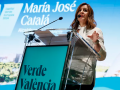 María José Catalá, en un acto de la Capitalidad Verde Europea que ostenta Valencia