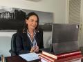María Corina Machado participa en la Comisión de asuntos Iberoamericanos del Senado