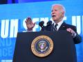 Joe Biden, presidente de EE.UU., durante un discurso sobre el control de armas