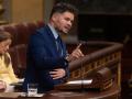 El portavoz de ERC en el Congreso, Gabriel Rufián