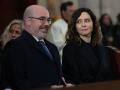 El delegado del Gobierno en la Comunidad de Madrid, Francisco Martín, y la presidenta de la Comunidad de Madrid, Isabel Díaz Ayuso