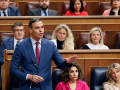 Pedro Sánchez asiste a la sesión de control en el Congreso