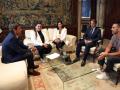 Mazón, esta semana, reunido con afectados por el incendio de Campanar