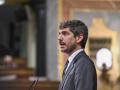 El ministro de Cultura Ernest Urtasun en el pleno del Gobierno este jueves