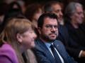 El presidente de la Generalitat en funciones, Pere Aragonès