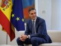 El presidente del Gobierno, Pedro Sánchez, en el Complejo de la Moncloa