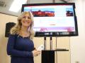 Lourdes Morales, ante la nueva web del Ayuntamiento