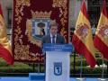 Almeida durante el acto solemne por el aniversario de la proclamación del Rey