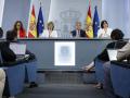 La rueda de prensa de este martes en la Moncloa
