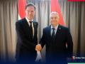 El presidente de Hungría, Viktor Orbán, junto al exprimer ministro neerlandés Mark Rutte