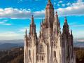 Templo Expiatorio del Sagrado Corazón de Jesús, situado en la cima del Tibidabo
