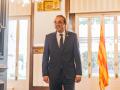 El presidente del Parlament, Josep Rull