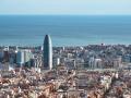 Vista panorámica de Barcelona