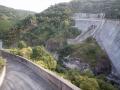 El embalse de Belesar, a 22 de agosto de 2021, en Lugo, Galicia (España)