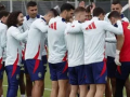 Pasillo de collejas en la selección española