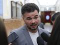 El portavoz de ERC Gabriel Rufián valora el acuerdo del CGPJ tras el pleno del Congreso de los Diputados de este martes