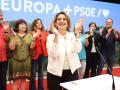 Teresa Ribera, durante la campaña electoral para las europeas