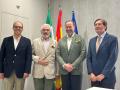 Fernando Adell, Ignacio Fernández de Mesa, José Luis García-Palacios y Ricardo López-Crespo