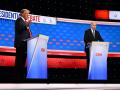 Donald Trump y Joe Biden, en el primer debate de cara a las próximas elecciones en EE.UU.